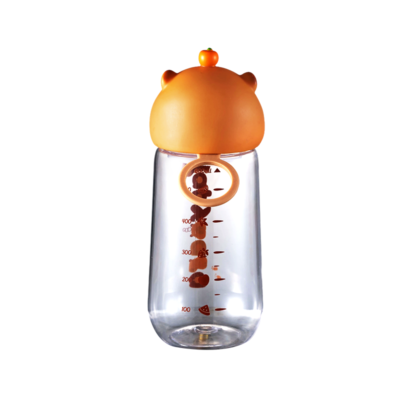 The Straw Plastic Water Bottle offers convenient one-handed drinking and reliable portability for daily hydration needs.