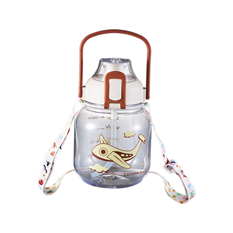 Water Bottle Plastic with Straw is designed for convenient drinking at home, work, outdoor activities, and travel.